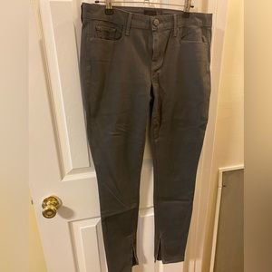 Vince low rise black/grey skinny jeans
